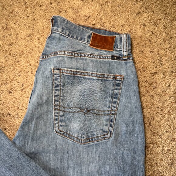 Lucky Brand Light Blue W34 L30 Denim 221 Original Straight Jeans - Picture 5 of 13